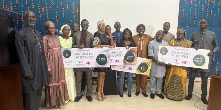 Finale Nationale du concours Ma Thèse en 180 secondes MT180 Sénégal 2023