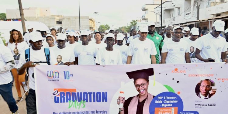 Lancement des activités célébrant la graduation des étudiants de l’Université Numérique Cheikh Hamidou Kane