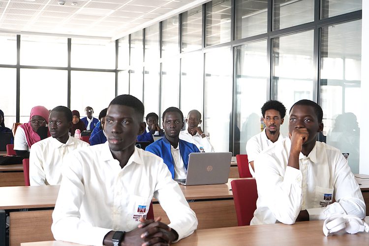 Session de formation intensive de deux jours aux 36 étudiants en prélude à l’inauguration de l’Orange Digital Center (ODC)