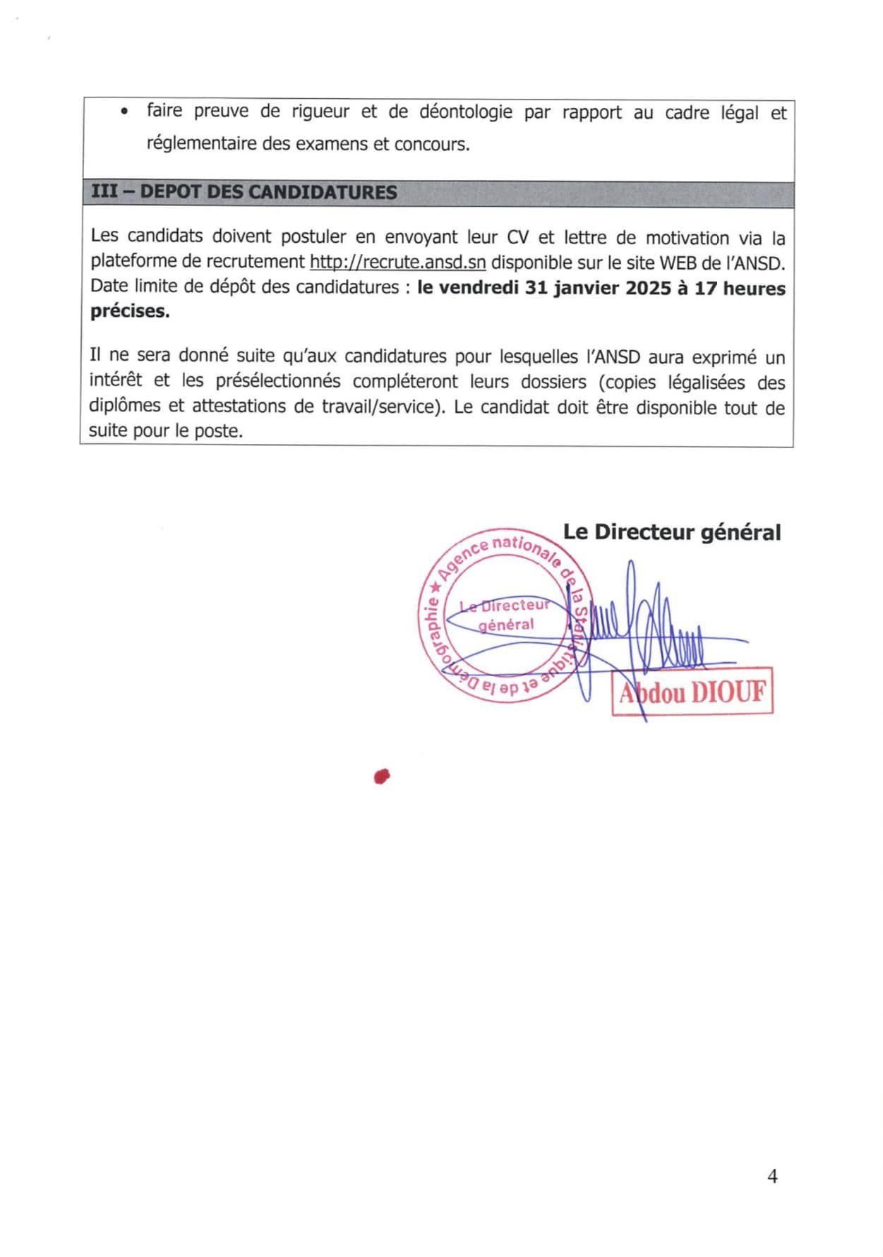Office du BAC: Appel à candidatures pour le recrutement de deux (02) Informaticiens développeurs