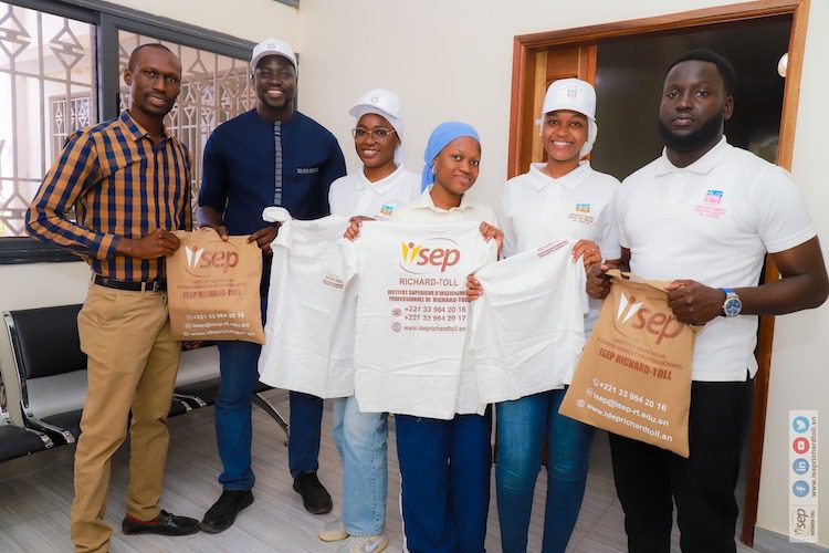 Visite des étudiants en technologie alimentaire de l’UAM à l’ISEP de Richard-Toll