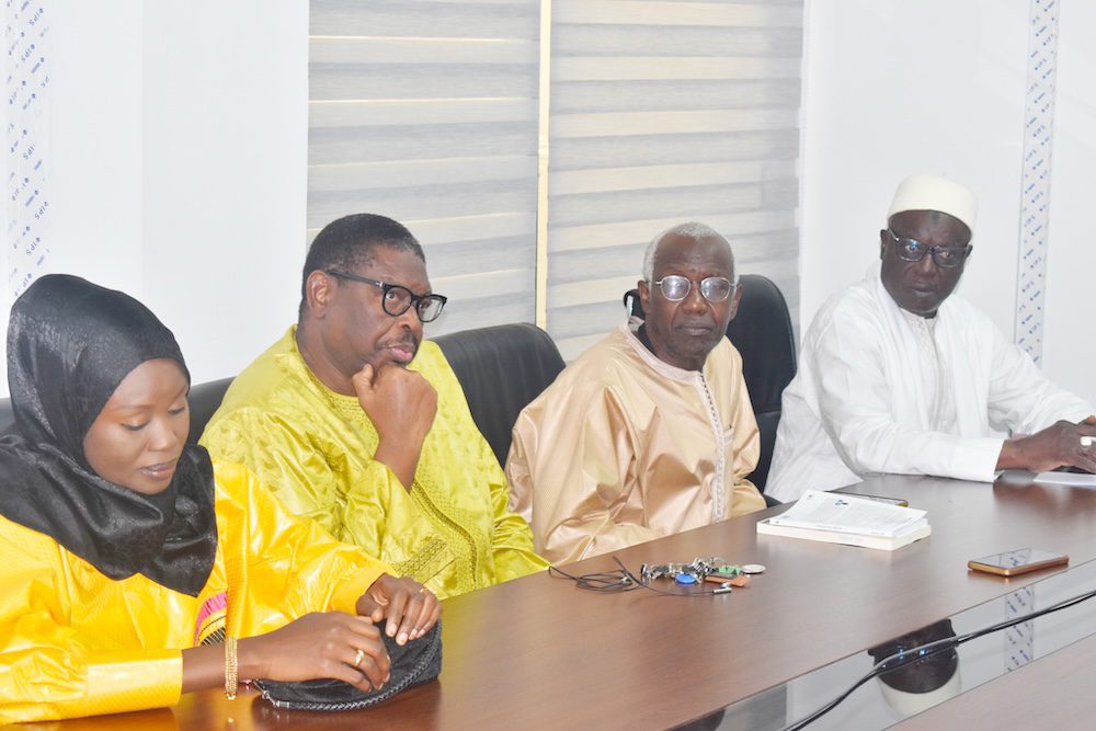 Passation de service entre le Pr Lamine GUEYE et Pr Massamba DIOUF