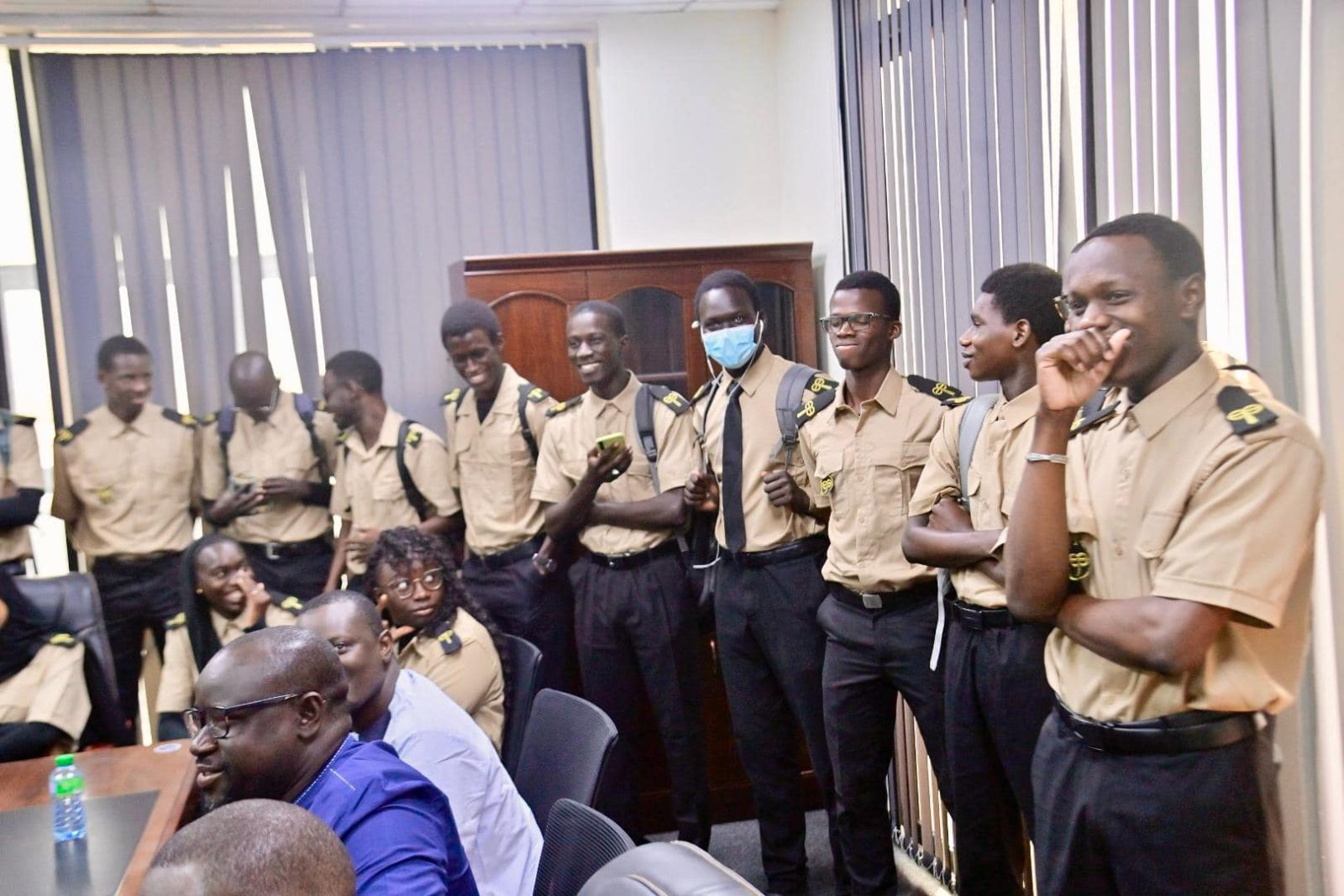 Visite des étudiants de l’EPT chez SENSAT à Diamniadio