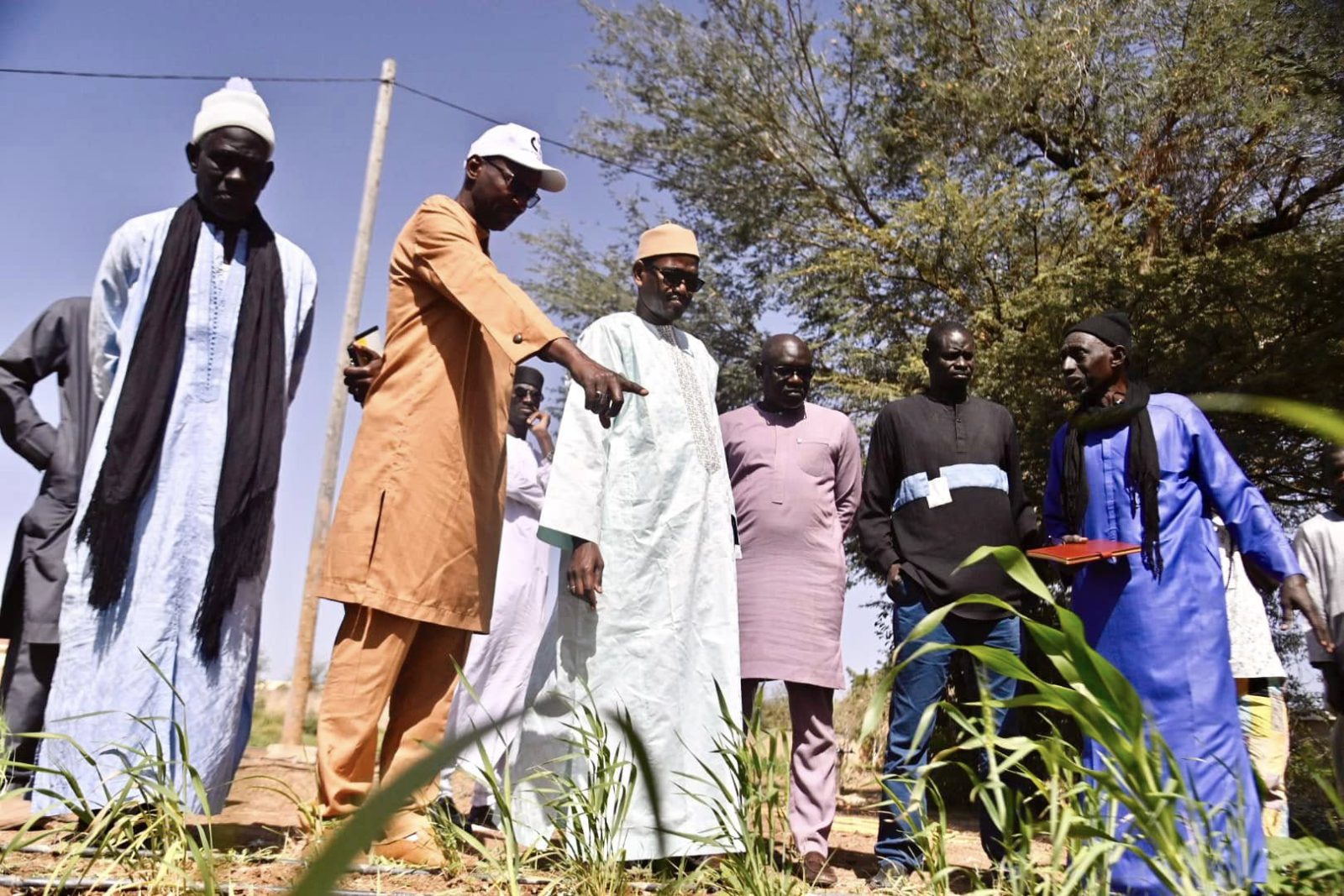 Le Directeur Général de la Recherche et de l’Innovation en visite dans les CRE de Bambey et Touba