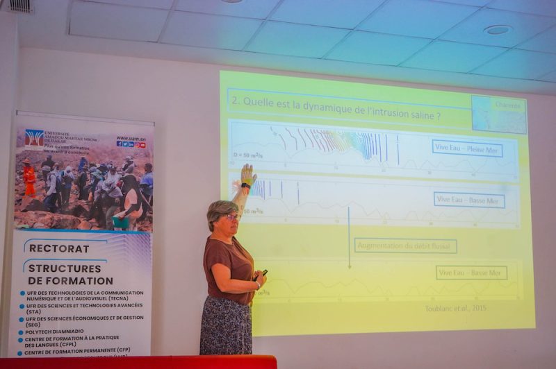 Conférence scientifique à l’UAM: Les enjeux des systèmes littoraux semi fermés avec Dr Isabelle BRENON