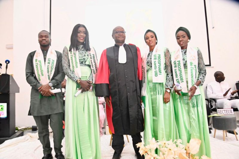 Cérémonie de sortie de la première promotion de pharmaciens de l’Université Iba Der Thiam de Thiès