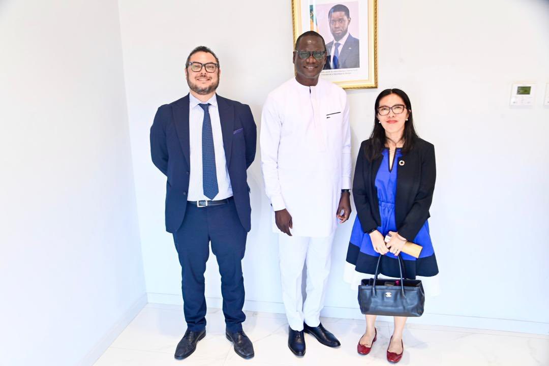 Audience avec une délégation conjointe du Programme des Nations unies pour le développement (PNUD) et de la Coopération italienne