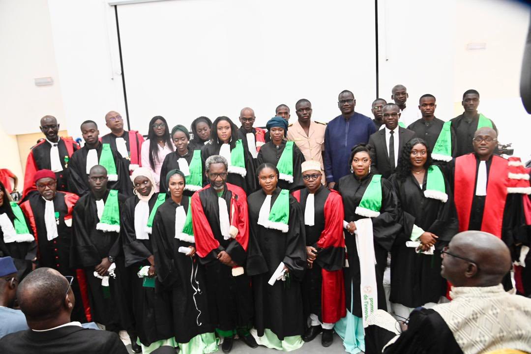 Cérémonie de sortie de la première promotion de pharmaciens de l’Université Iba Der Thiam de Thiès