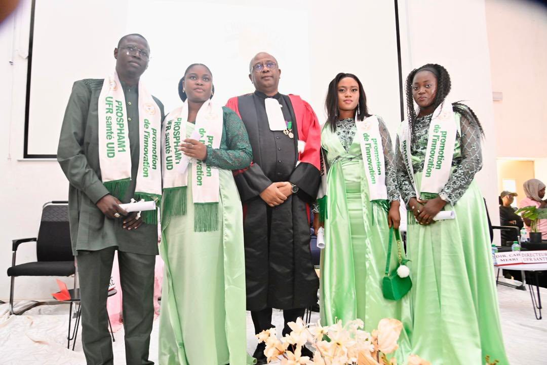 Cérémonie de sortie de la première promotion de pharmaciens de l’Université Iba Der Thiam de Thiès