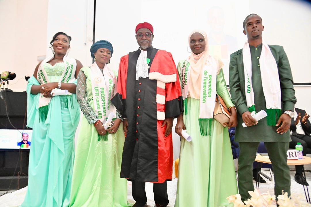 Cérémonie de sortie de la première promotion de pharmaciens de l’Université Iba Der Thiam de Thiès