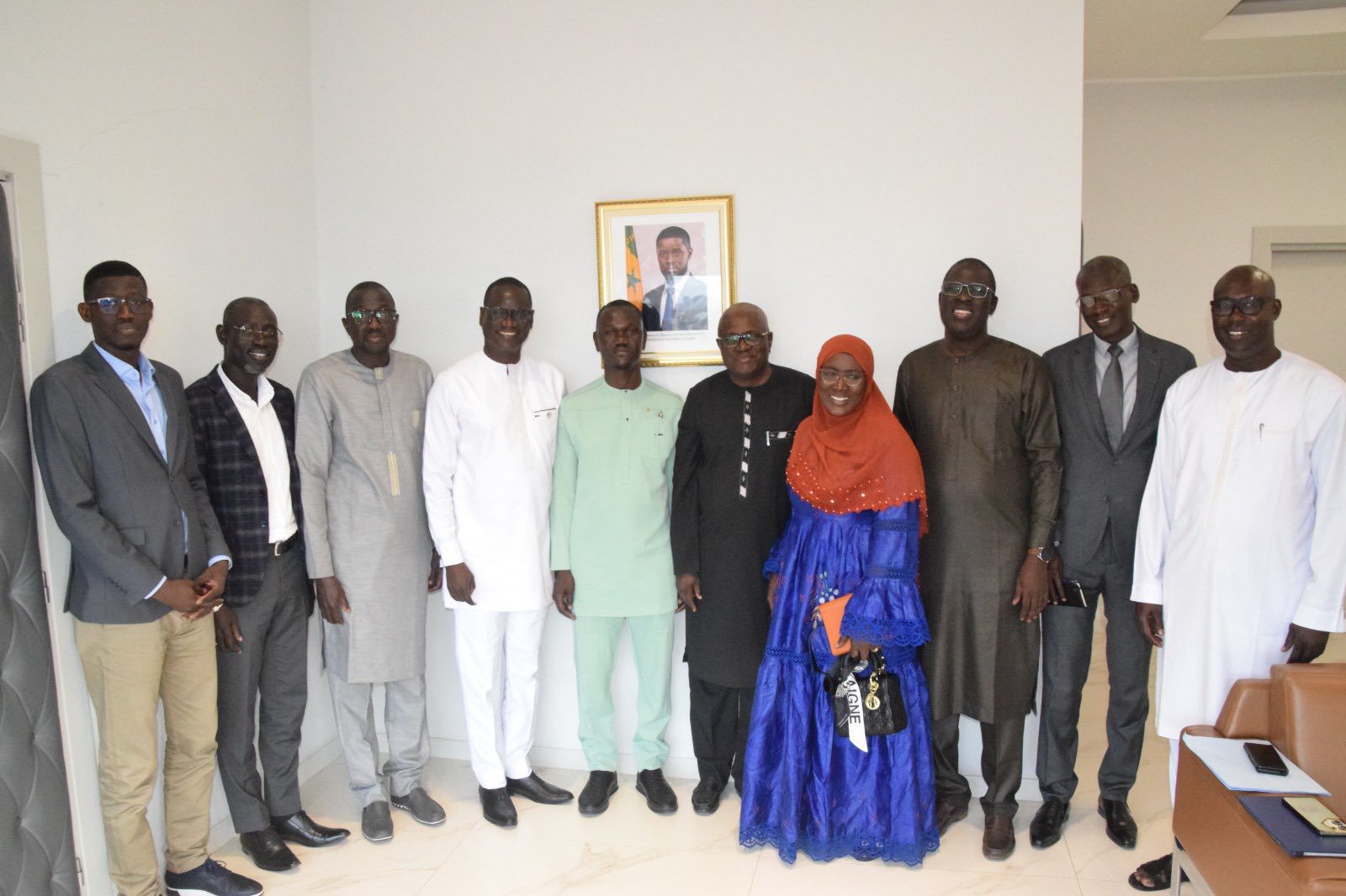 Audience avec le nouveau Directeur général de l’ANRSA, Dr Lamine Sané
