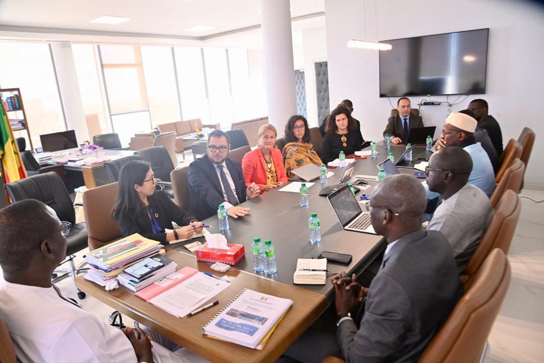 Audience avec une délégation conjointe du Programme des Nations unies pour le développement (PNUD) et de la Coopération italienne