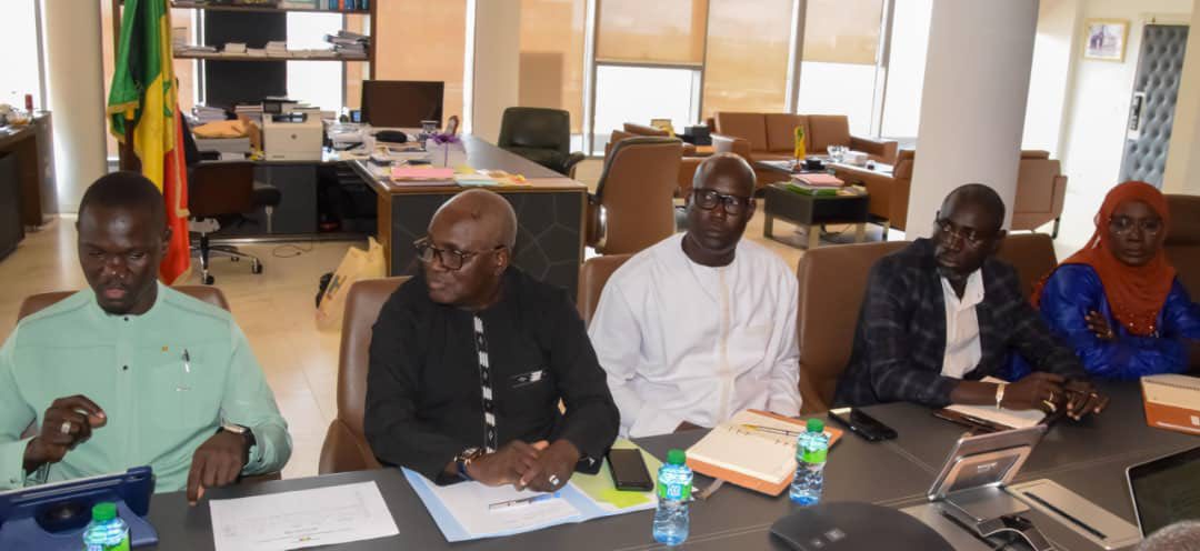 Audience avec le nouveau Directeur général de l’ANRSA, Dr Lamine Sané
