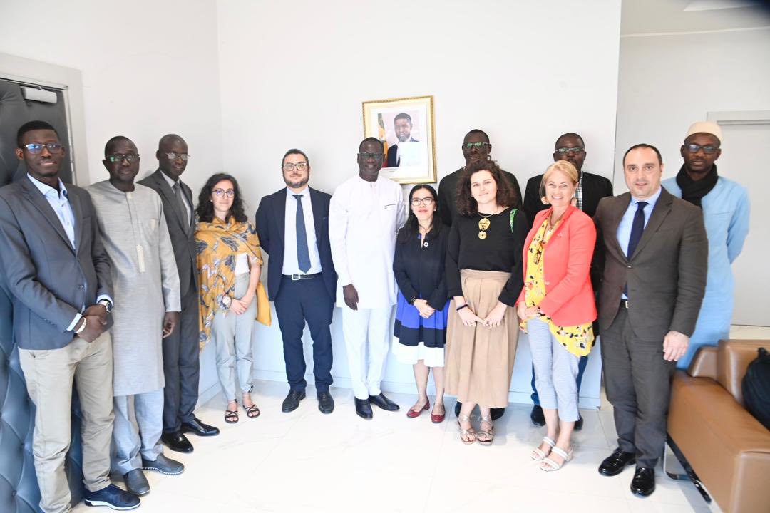 Audience avec une délégation conjointe du Programme des Nations unies pour le développement (PNUD) et de la Coopération italienne