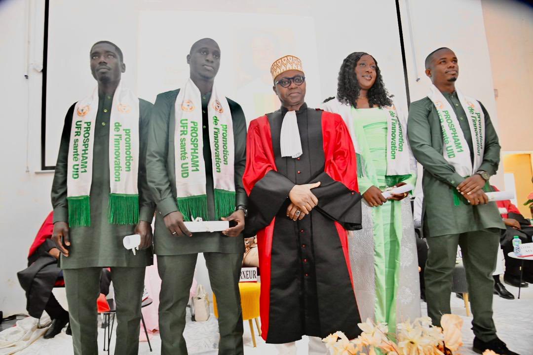 Cérémonie de sortie de la première promotion de pharmaciens de l’Université Iba Der Thiam de Thiès