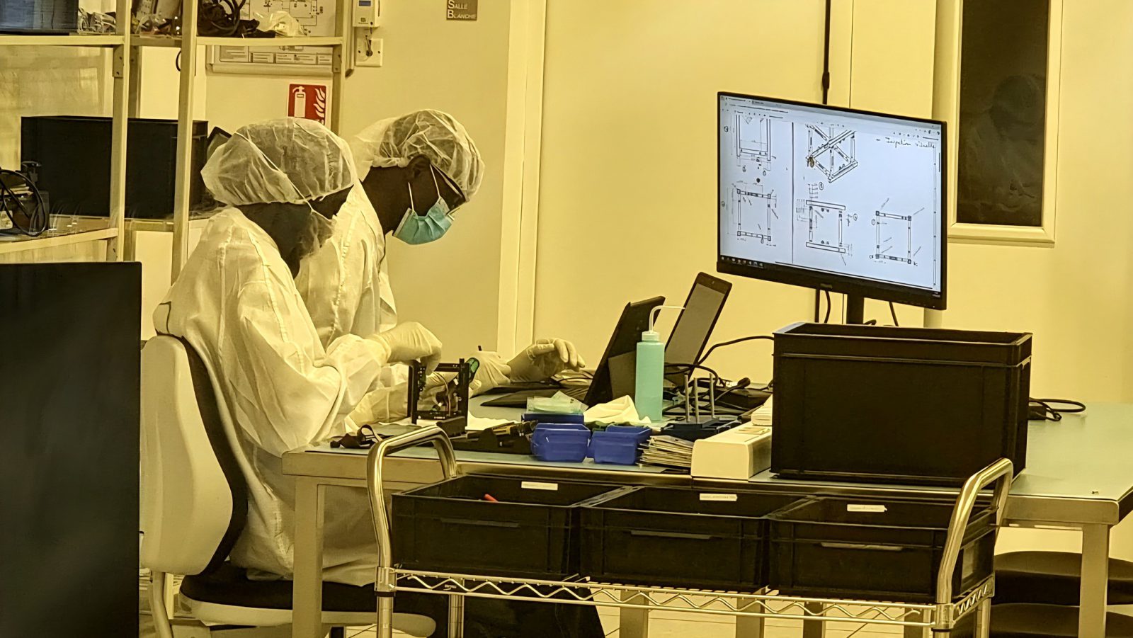 GAINDESAT-1B : le montage du deuxième satellite sénégalais est en cours