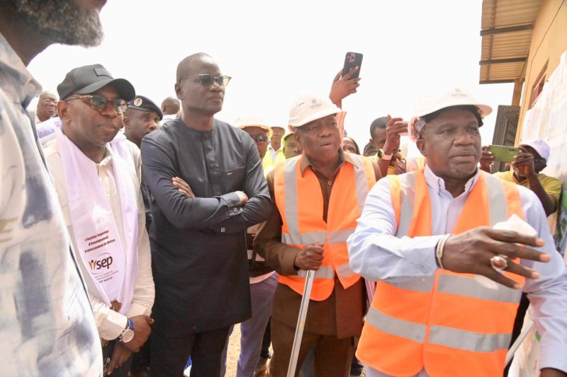 Visite du chantier de l’Université Souleymane Niang de Matam