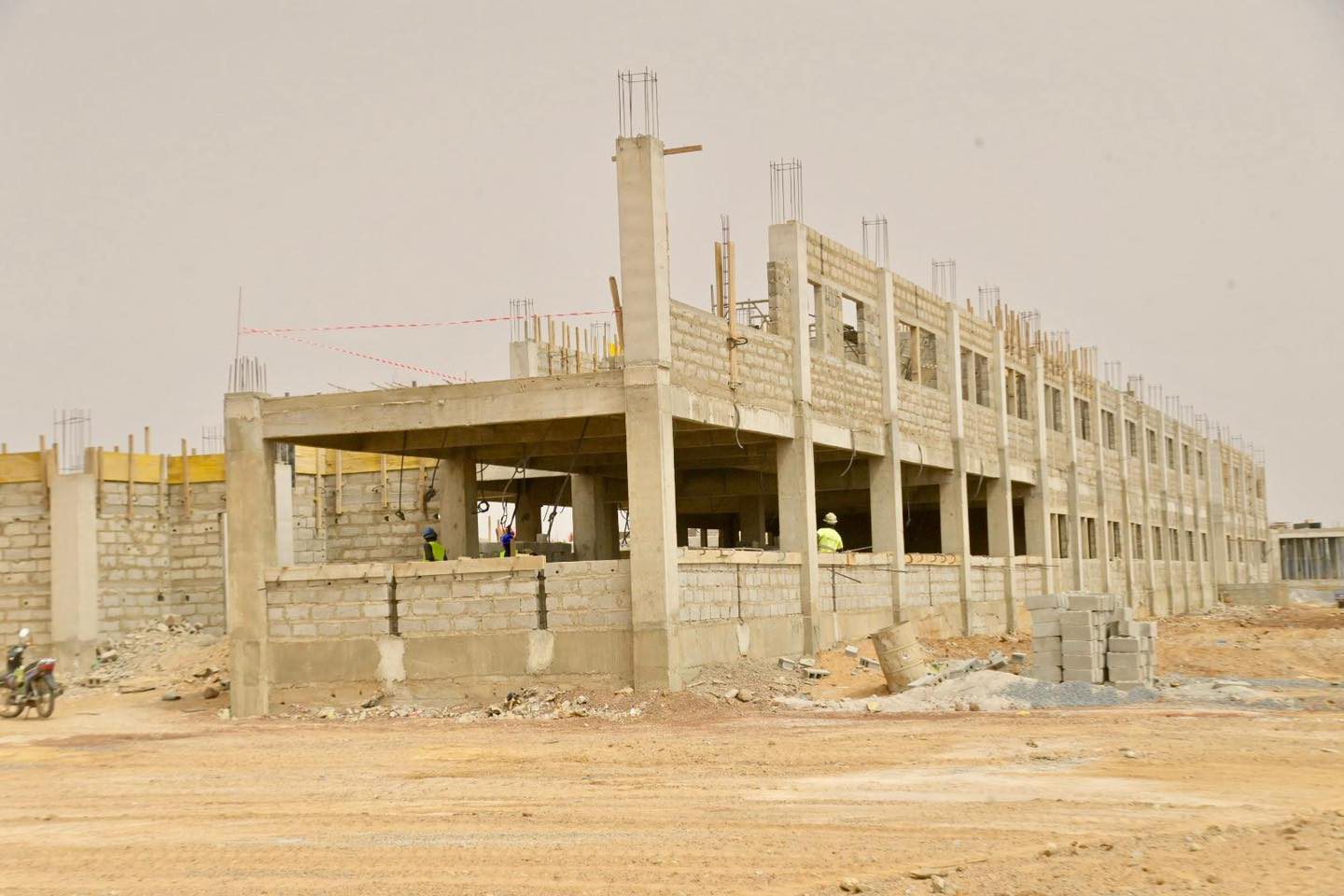 Visite du chantier de l’Université Souleymane Niang de Matam
