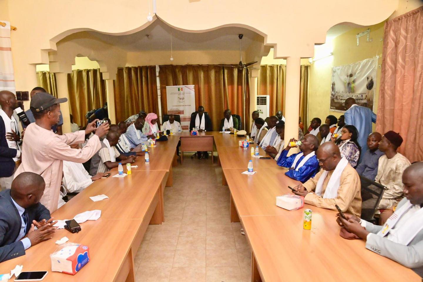 Visite du MESRI à l’Institut Supérieur d’Enseignement Professionnel (ISEP) de Matam