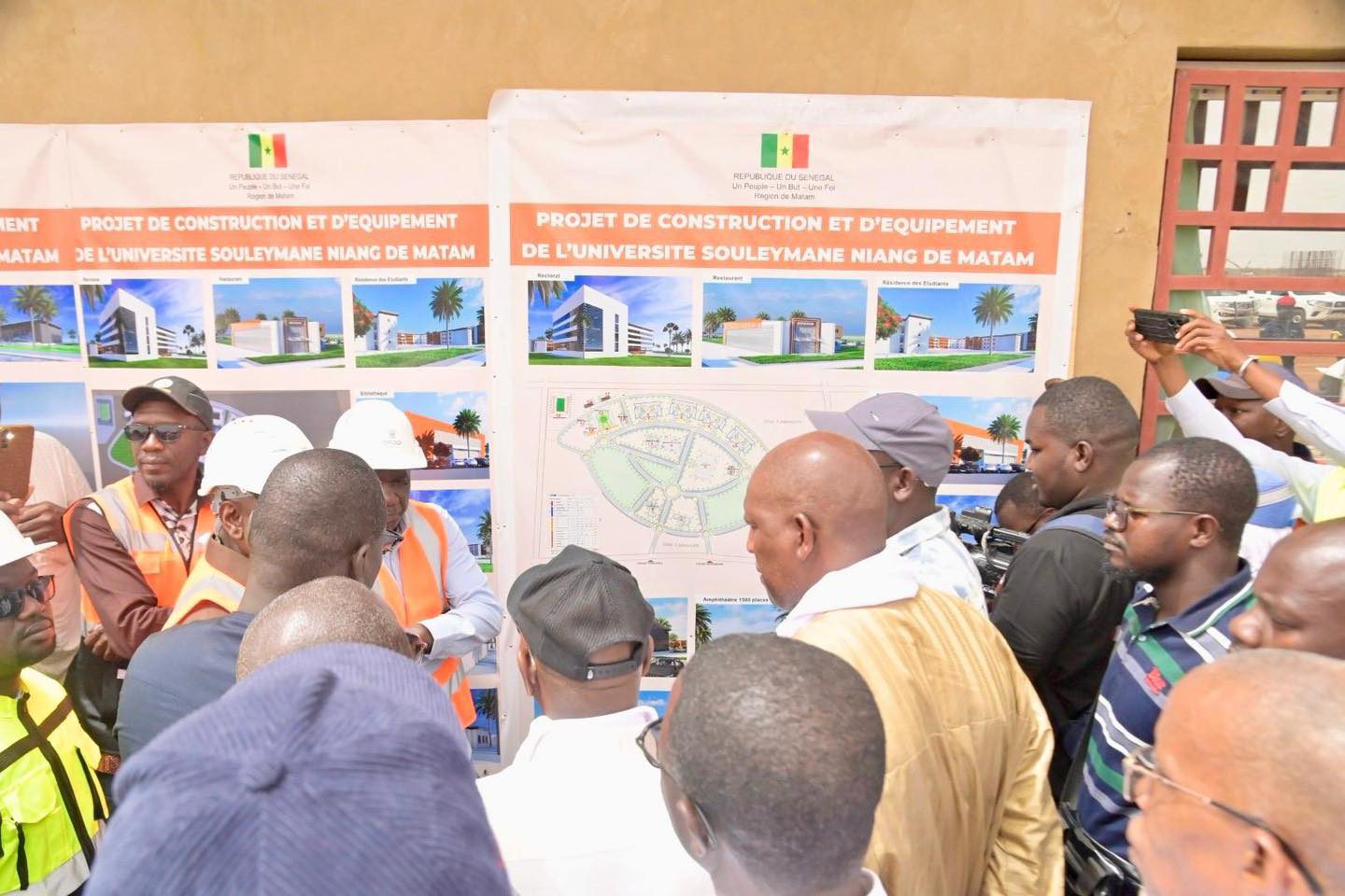 Visite du chantier de l’Université Souleymane Niang de Matam