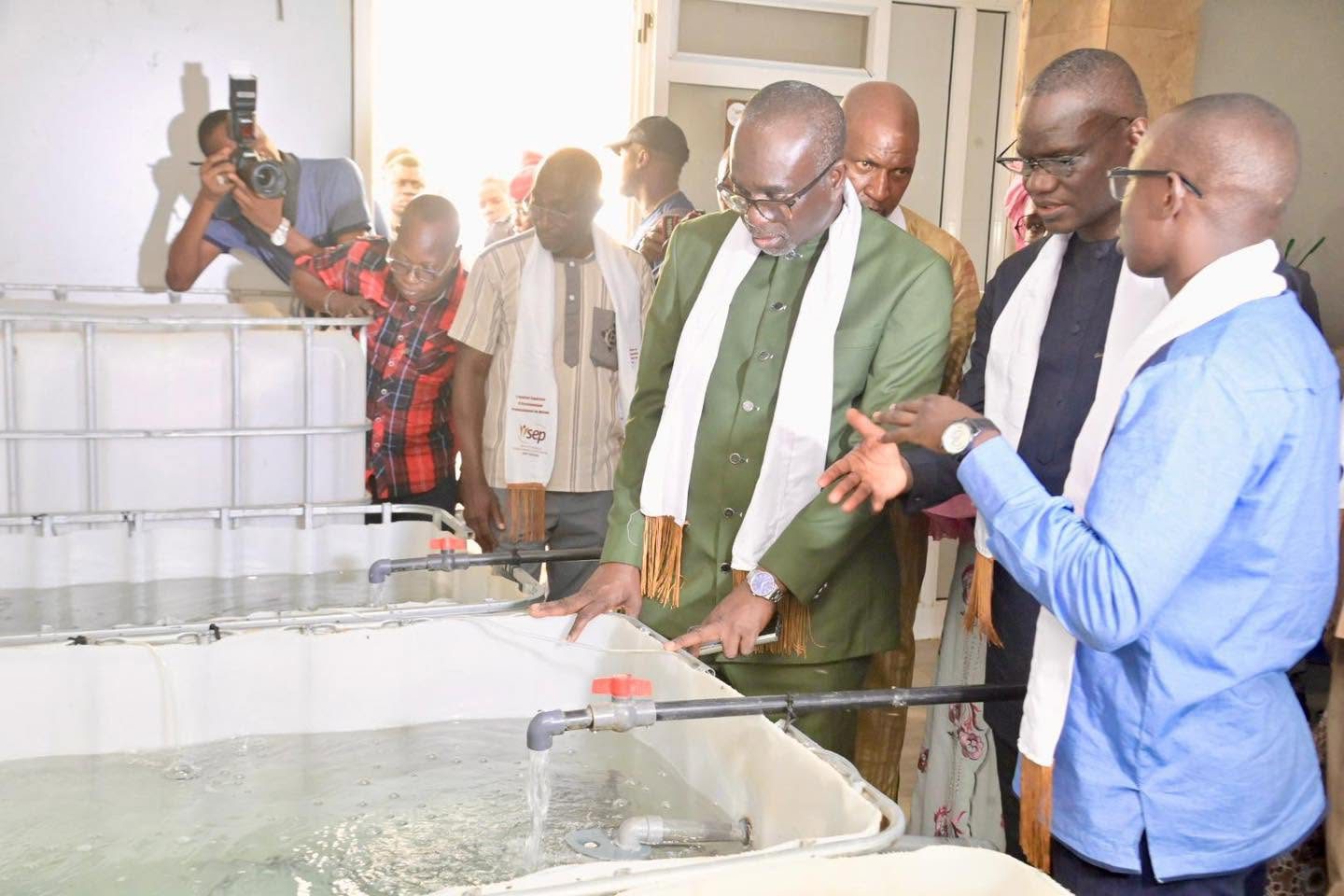 Visite du MESRI à l’Institut Supérieur d’Enseignement Professionnel (ISEP) de Matam