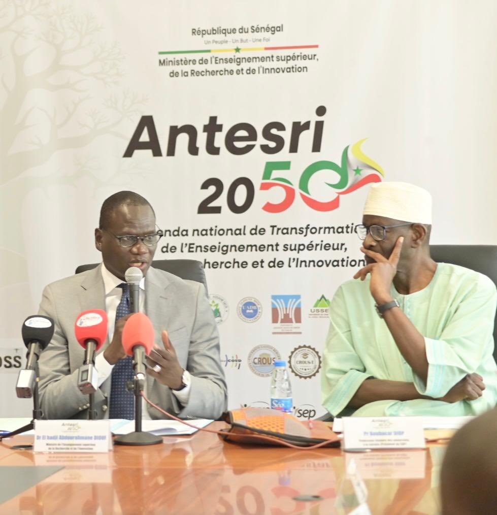 Installation officielle des membres du CAP ANTESRI