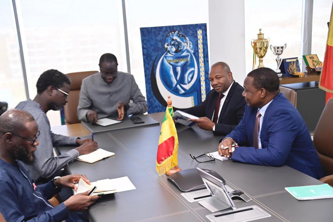 Rencontre du MESRI et le Secrétaire général du CAMES
