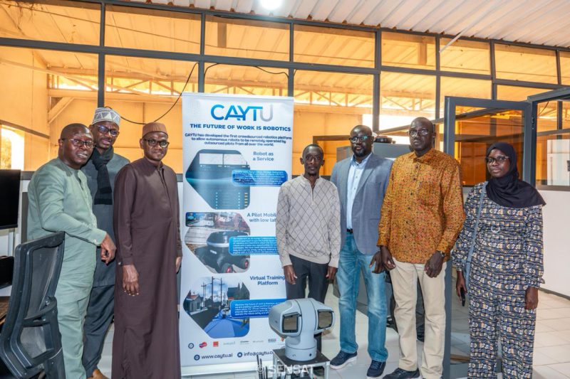Visite de la délégation de la DGRI à Dakar American University of Science & Technology (DAUST)
