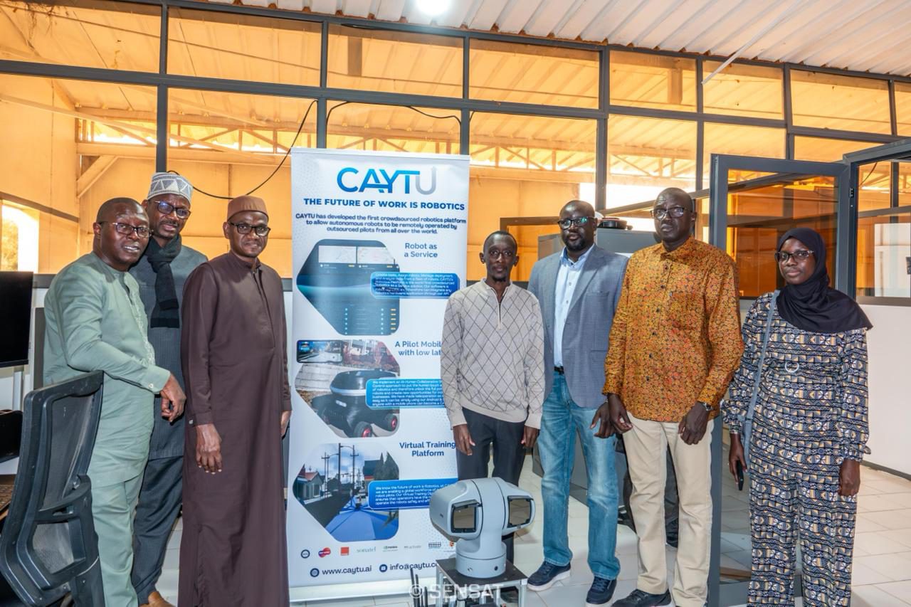 Visite de la délégation de la DGRI à Dakar American University of Science & Technology (DAUST)