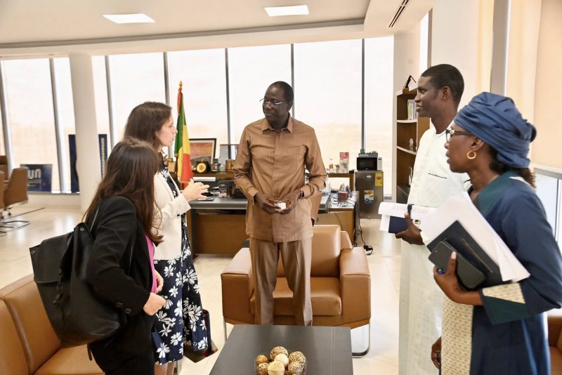 Audience avec l’ambassadrice de la Grande-Bretagne au Sénégal, Son Excellence Mme Carine Roberts