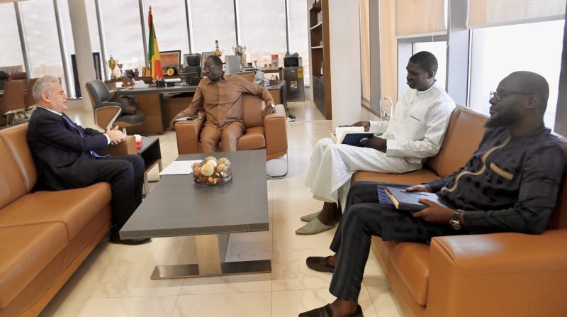 Audience avec l’Ambassadeur l’Etat de la Palestine au Sénégal, Son Excellence Dr Nasser JADALLAH