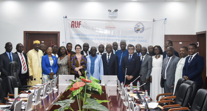 Participation de l’ANAQ-Sup, à l’atelier d’élaboration du cadre juridique de la structure camerounaise d’assurance qualité