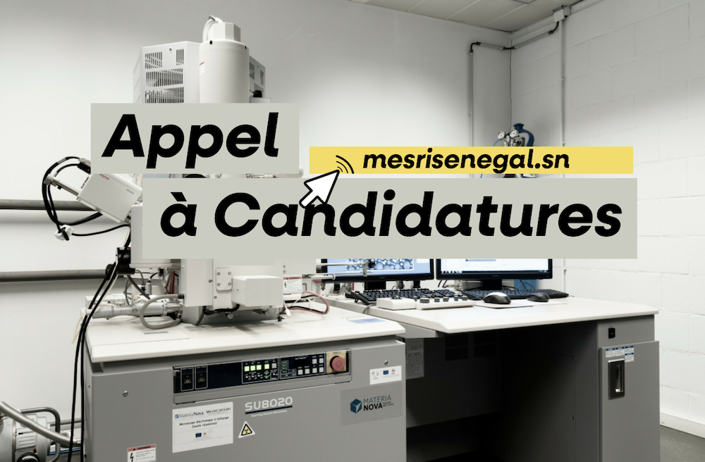 Appel à Candidatures pour le recrutement du Responsable Technique du Centre National de Microscopie Électronique (CNME) de DIAMNIADIO