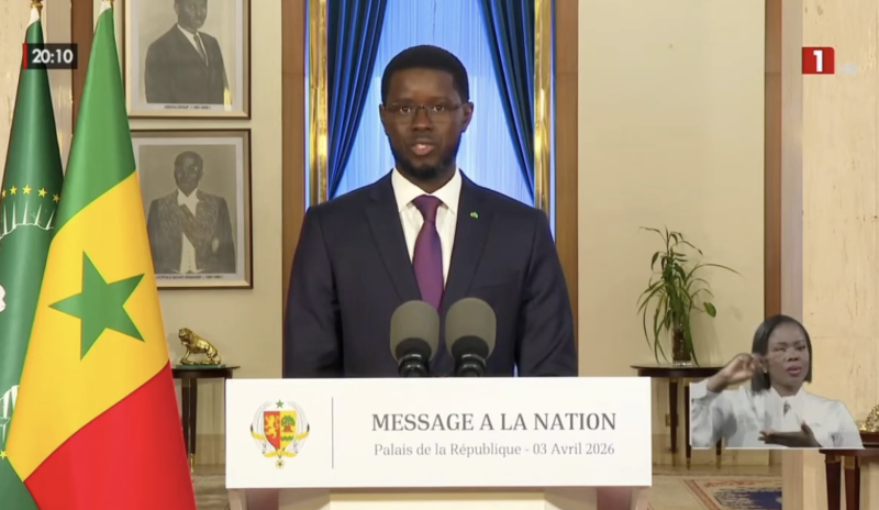 Message à la Nation à l’occasion du 66e anniversaire de l’Indépendance du Sénégal