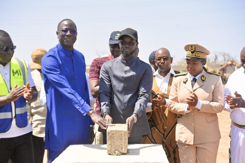 Pose première pierre de l’ISEP Industrie de Bandafassi à Kédougou