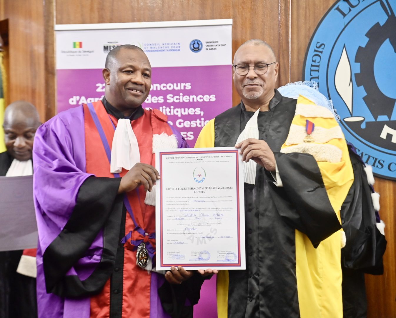 Clôture du 22e Concours d’Agrégation du CAMES : un appel fort du ministre Moustapha Ndieck Sarré aux lauréats