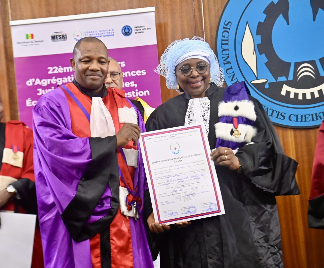 Clôture du 22e Concours d’Agrégation du CAMES : un appel fort du ministre Moustapha Ndieck Sarré aux lauréats