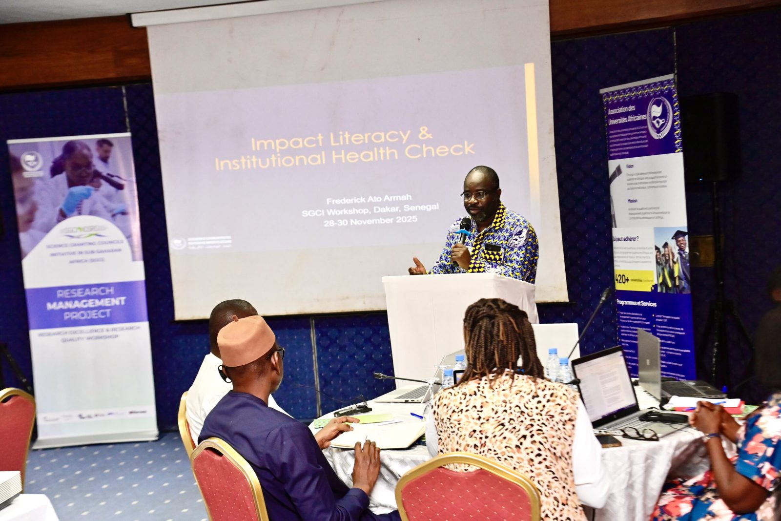 Ouverture de l’atelier régional de renforcement des capacités des Conseils subventionnaires de la recherche scientifique africaines