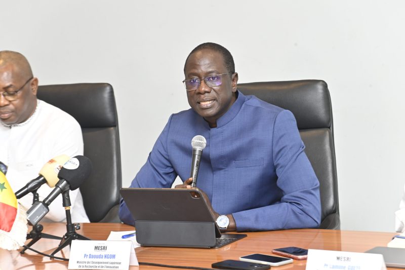 Le MESRI installe le CDS-SESRI (18 membres), présidé par le Pr Lamine Gueye