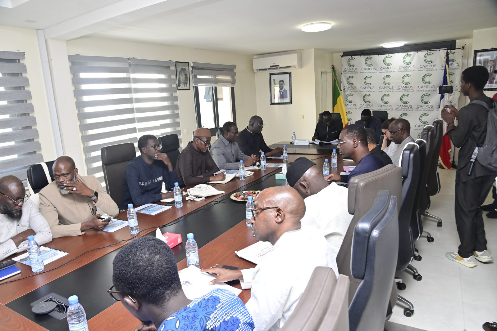 Tournée ministérielle : le Pr Daouda Ngom visite l’ANRSA, l’ISBEA et l’Université Rose Dieng
