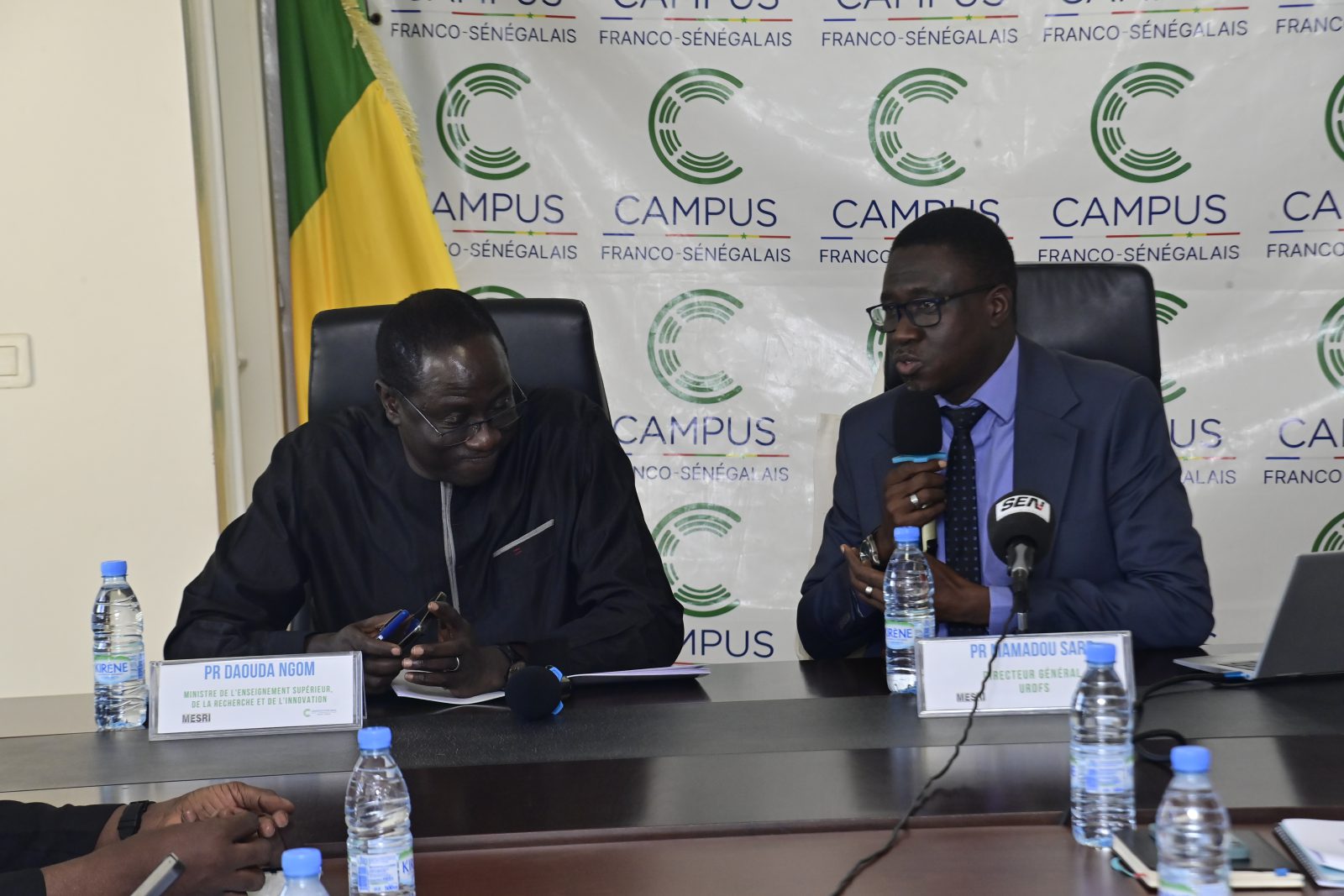 Tournée ministérielle : le Pr Daouda Ngom visite l’ANRSA, l’ISBEA et l’Université Rose Dieng
