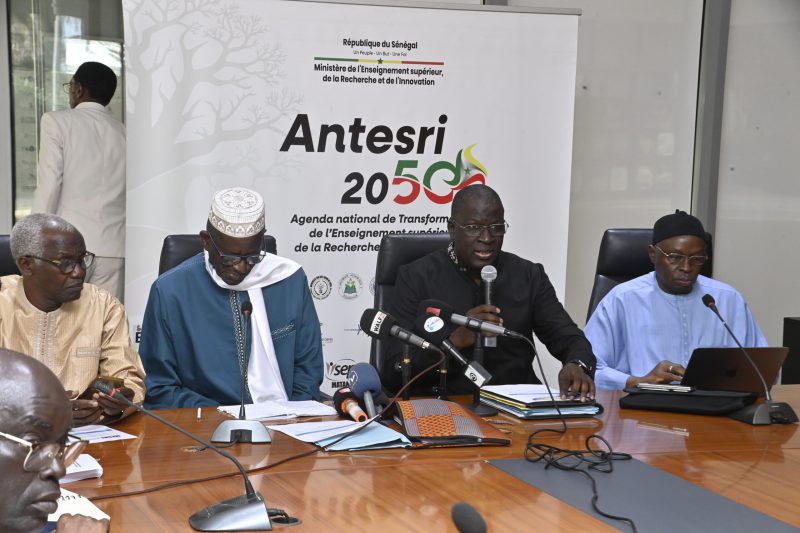 Cérémonie d’ouverture de la journée de partage des conclusions de l’ANTESRI 2050