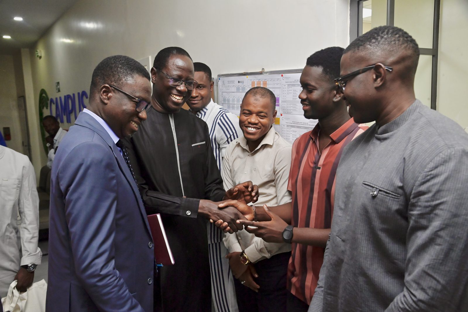 Tournée ministérielle : le Pr Daouda Ngom visite l’ANRSA, l’ISBEA et l’Université Rose Dieng