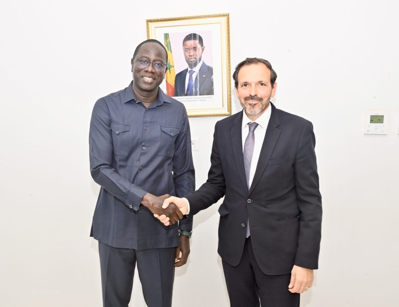 Audience avec l’Ambassadeur d’Allemagne au Sénégal son excellence Kaî Baydaw