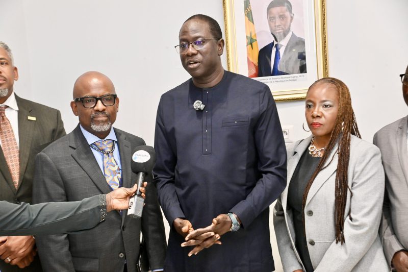 Audience avec les représentants des universités noires américaines (#HBCUs) – mot du Ministre