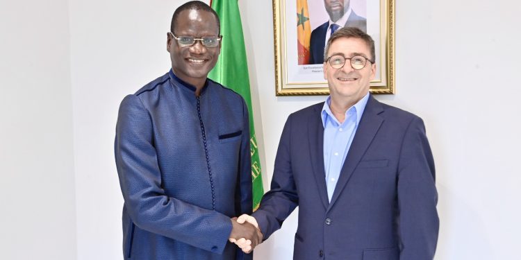 Audience avec l’ambassadeur de Suisse au Sénégal Son Excellence Andrea Semadeni.