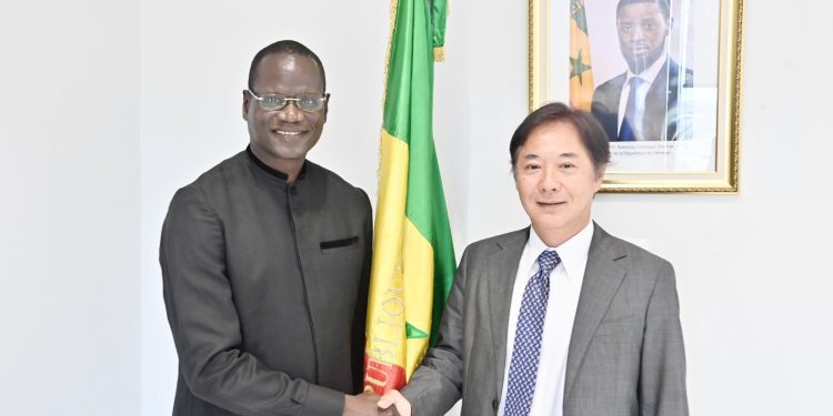 Audience avec l’ambassadeur du Japon au Sénégal Son Excellence Monsieur Osamu Izawa
