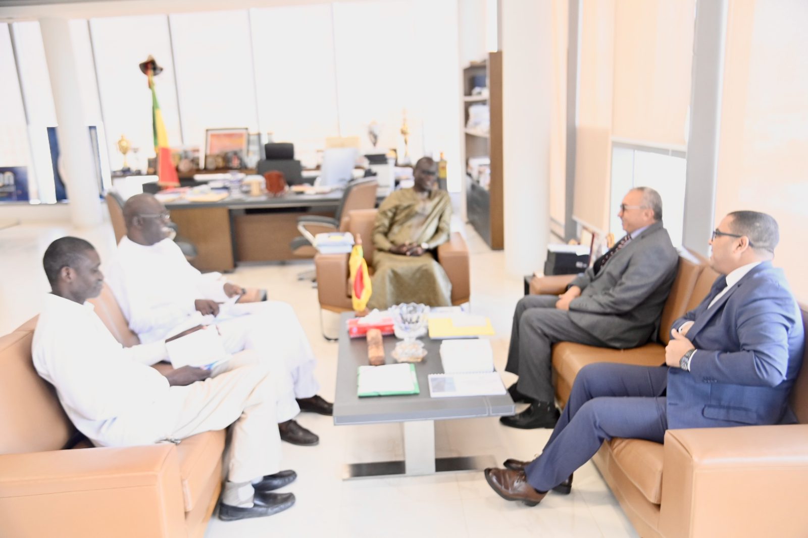 Audience avec Son Excellence Monsieur Rachid SAIDANI, Ambassadeur de Tunisie au Sénégal