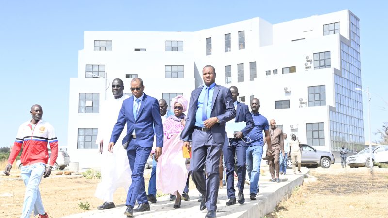 Visite des locaux de l’Université Iba Der Thiam de Thiès