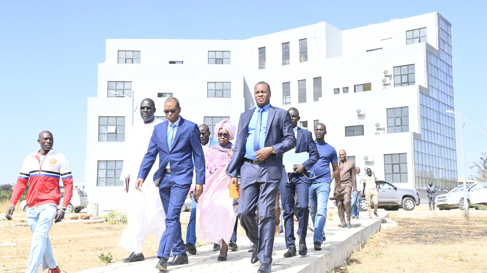 Visite des locaux de l’Université Iba Der Thiam de Thiès